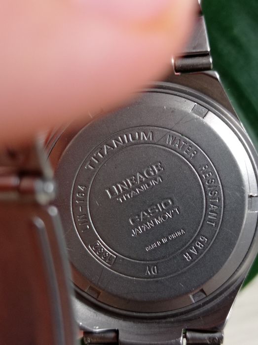 Годинник титановий Casio, часи титанові