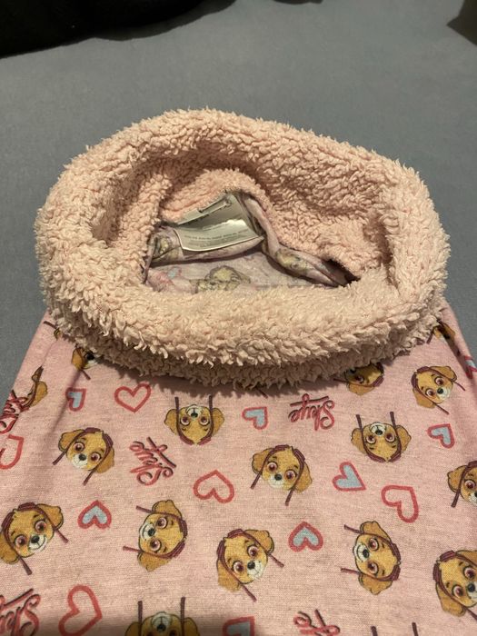 Komin wiosenny/jesienny dla dziewczynki różowy Skye Psi patrol