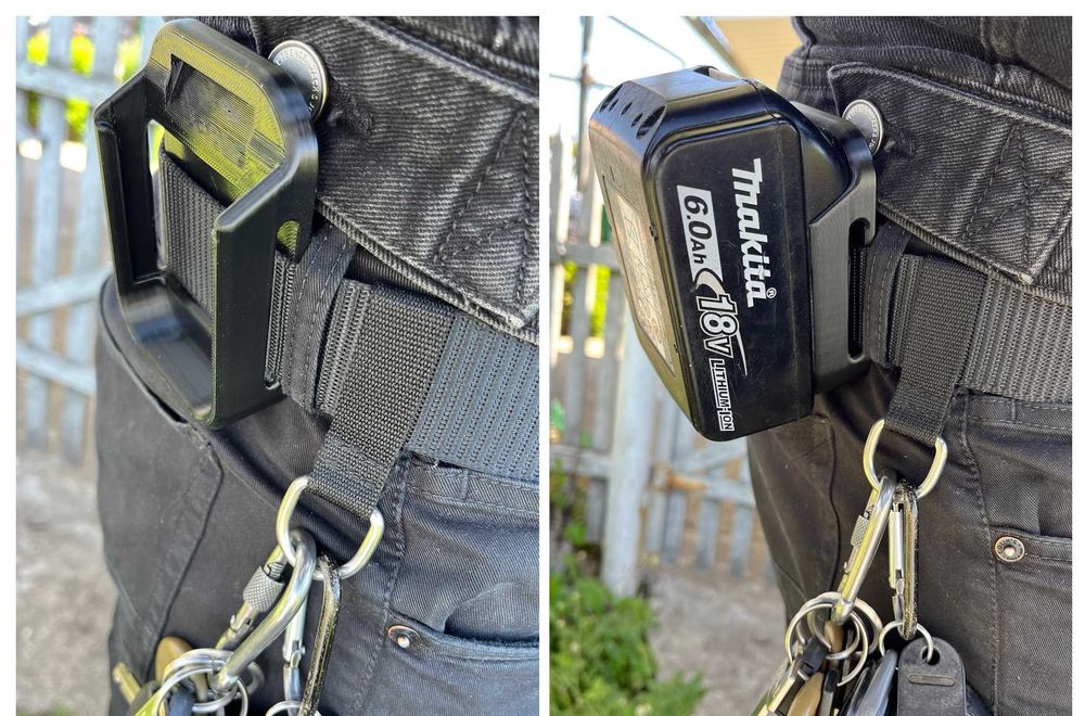 Переноска "сумка" акумуляторів батарей Dewalt Makita Milwaukee Dnipro