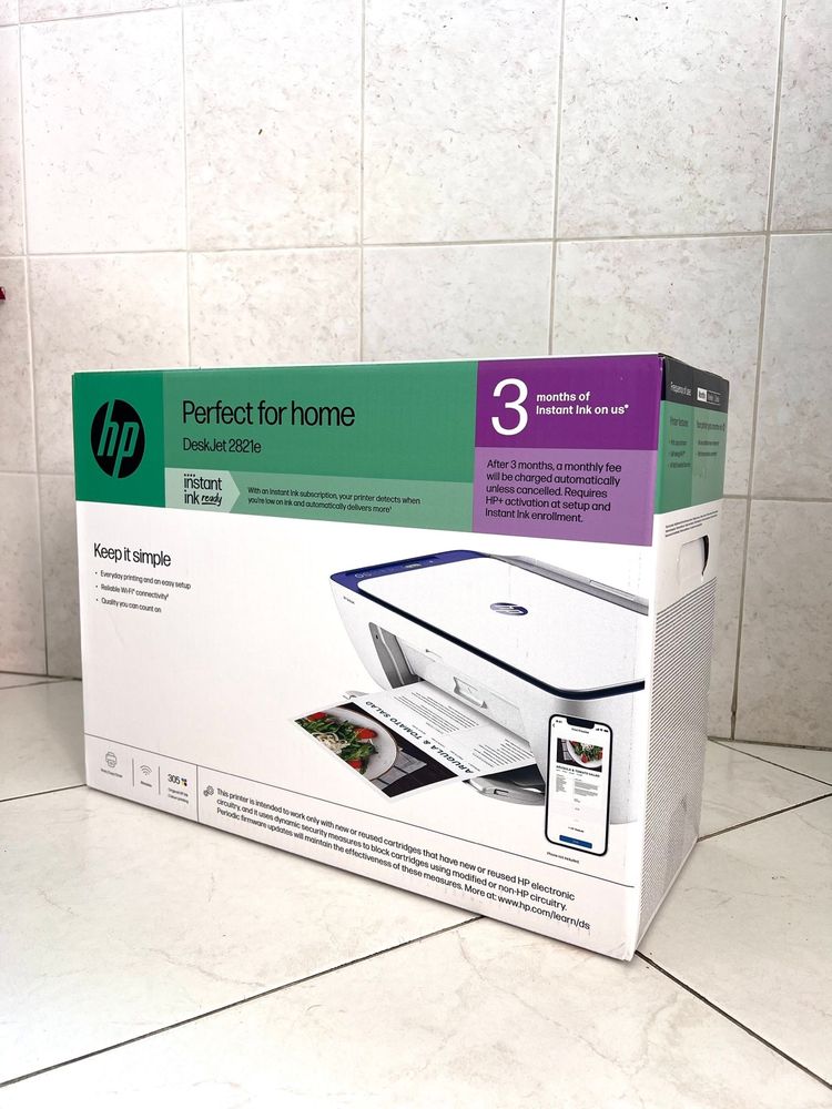 Impressora HP DeskJet2821e nova