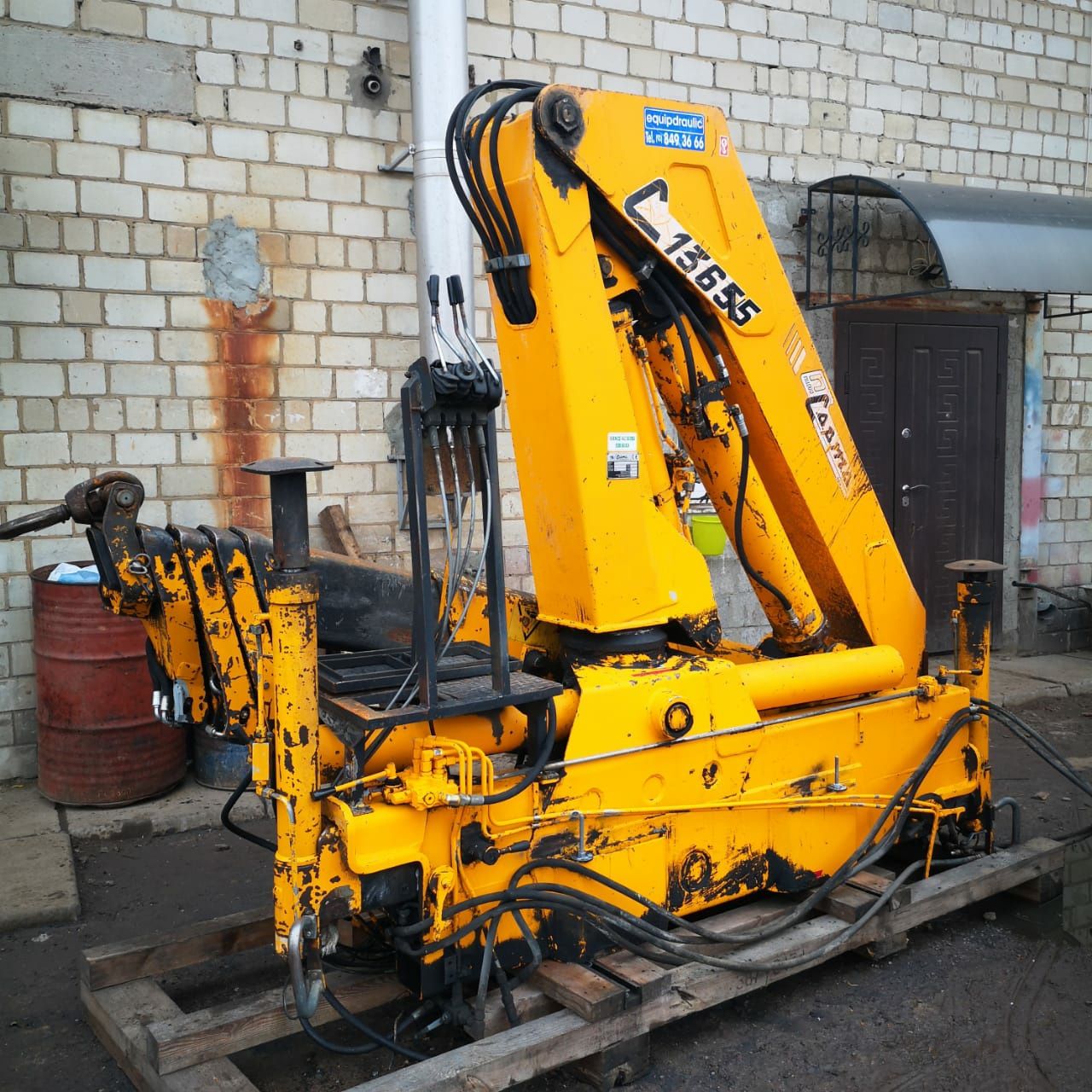 Кран маніпулятор манипулятор Copma 1365/5 Palfinger Hiab Fassi Pm Atla