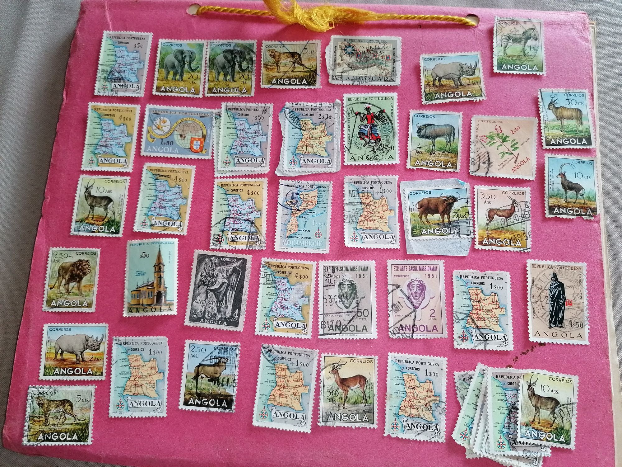 Selos e postais s/selos,variados