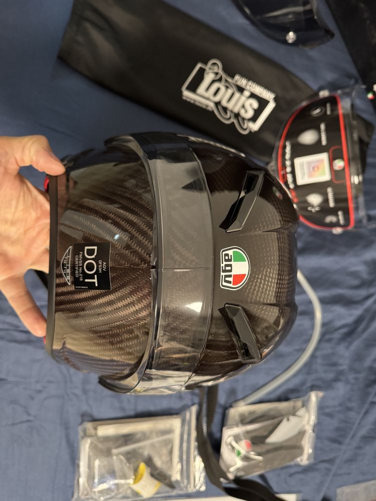 Kask AGV Pista GP RR mono red E2206 DOT MPLK integralny L 59-60