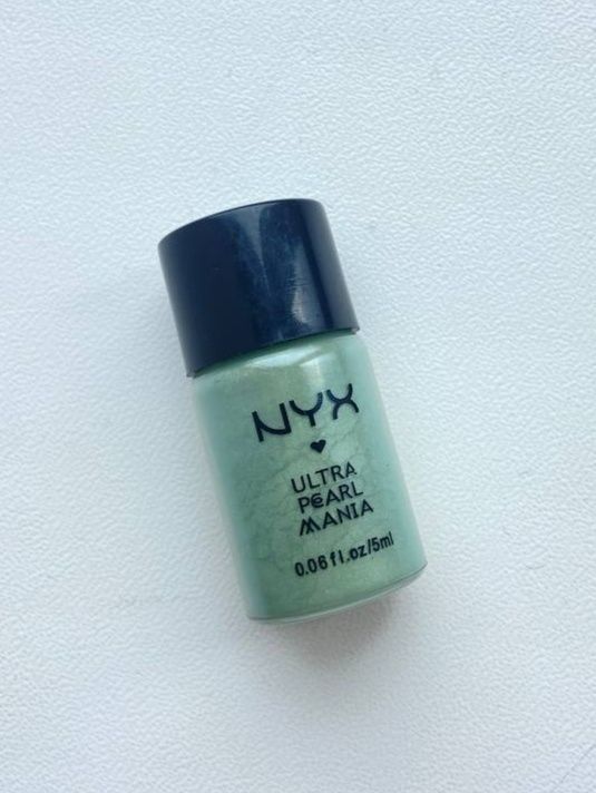 Пігмент для повік NYX Ultra Pearl Mania Eyeshadow Pigmenta 
Відтінок G