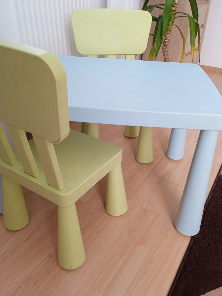 Stolik i 2 krzesła z Ikei
