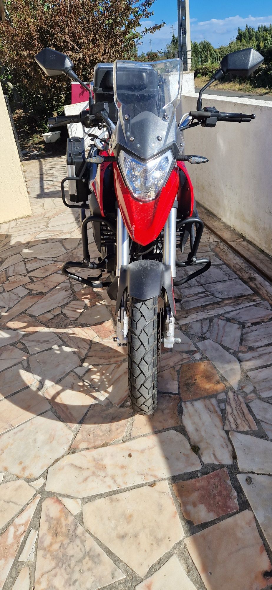 Vortex RX1 125 +Casaco alpinestars e capacete