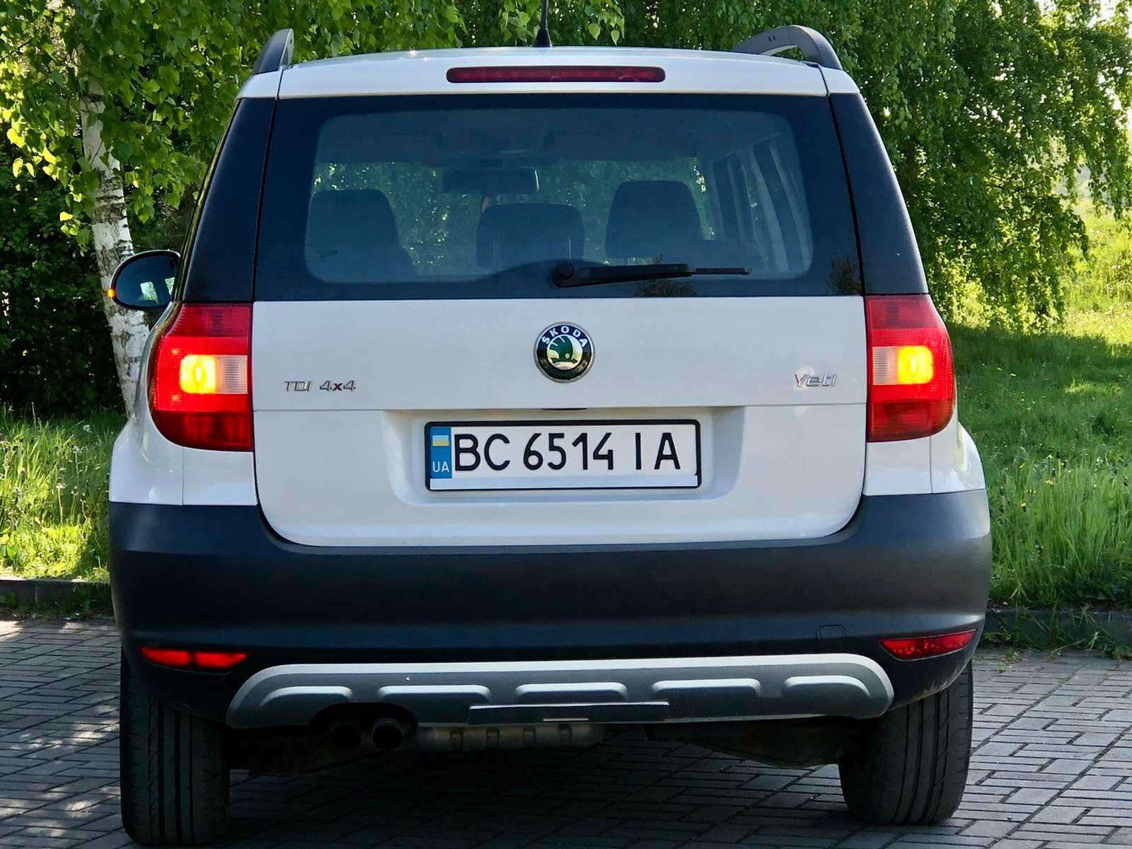 Skoda Yeti 2013 4x4