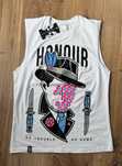 Tank Top Podkoszulka Koszulka Oversize Glovestar Emo Scene Metal Goth