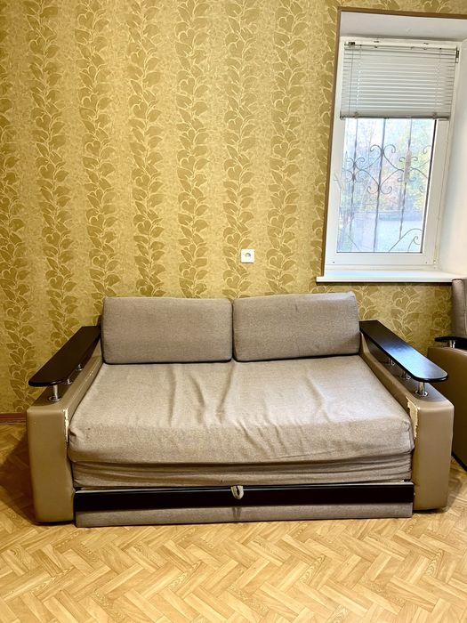 Диван вперед и кресло