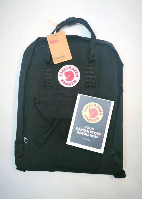 Czarny plecak Kanken Fjällräven Kanken