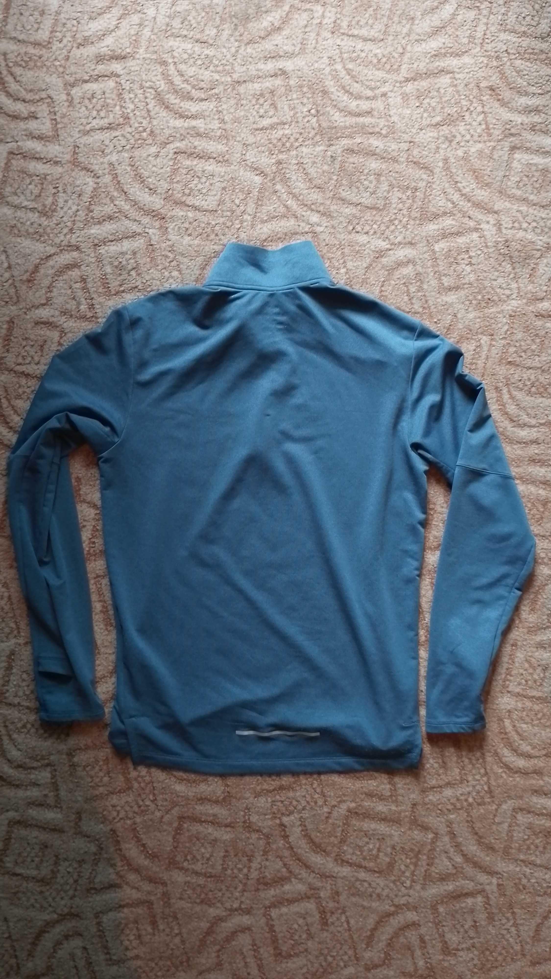 Bluza Nike Sportowa niebieska S trekking bieganie unisex