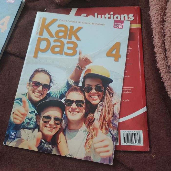 Podręcznik i ćwiczenia do języka rosyjskiego 4