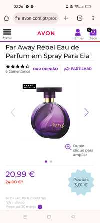 Vários perfumes Avon a metade do preço