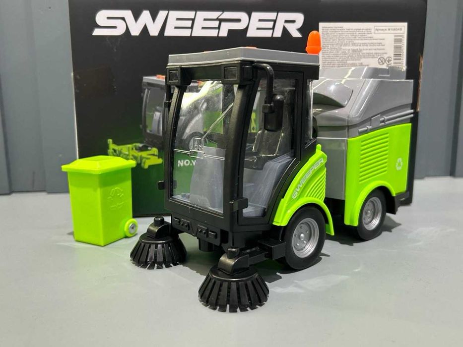 Машинка сміттєзбиральна WENYI  інерція звук світло(WY680A/В) Розд/Дроп