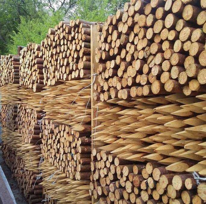 PALIKI MELIORACYJNE do faszyny i palisady, kołki, pale L=0,8 - 3,0m