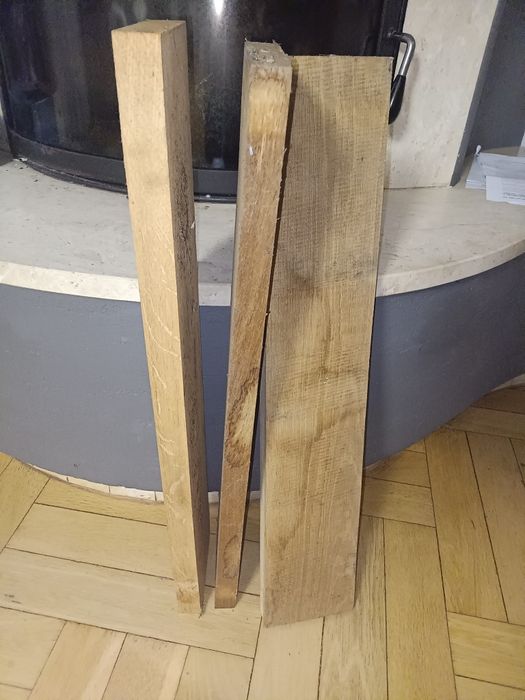 Klepka dębowa 13cm x 68cm x 3cm