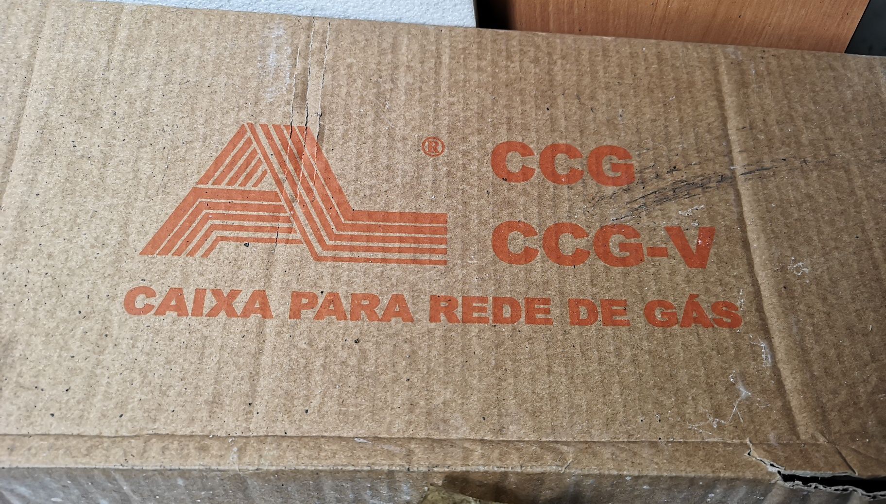 Caixa para rede de gás