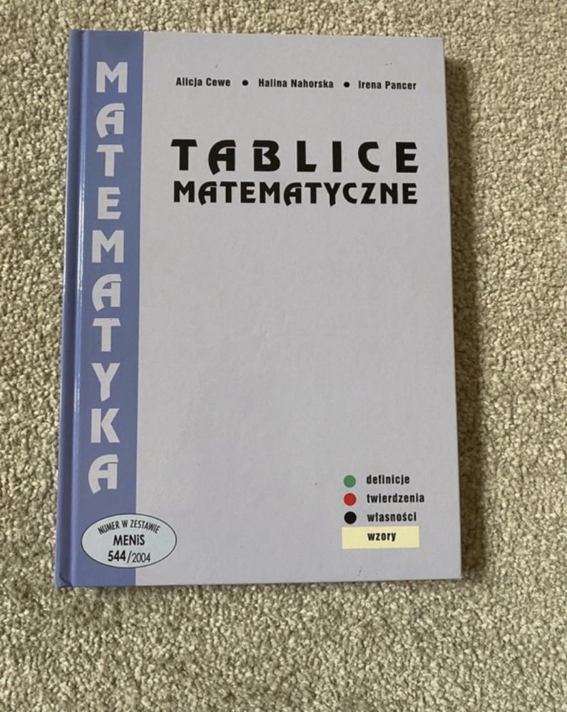 Tablice matematyczne