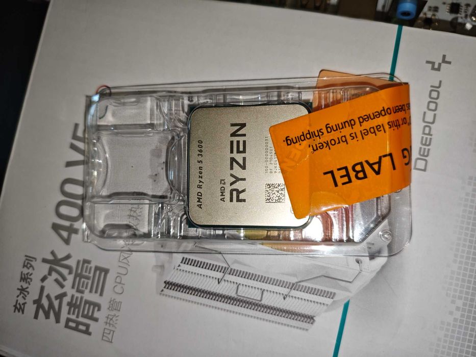 Ryzen 5 3600, B550M SOYO, 32 ГБ DDR4 RGB, Deepcool AG400 ARGB комплект