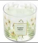 Świeca zapachowa w szkle FOREST FRESH 280g 10x9cm