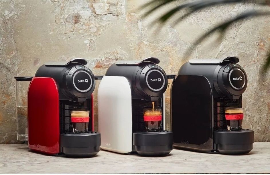 Máquina Café Delta Q nova na caixa