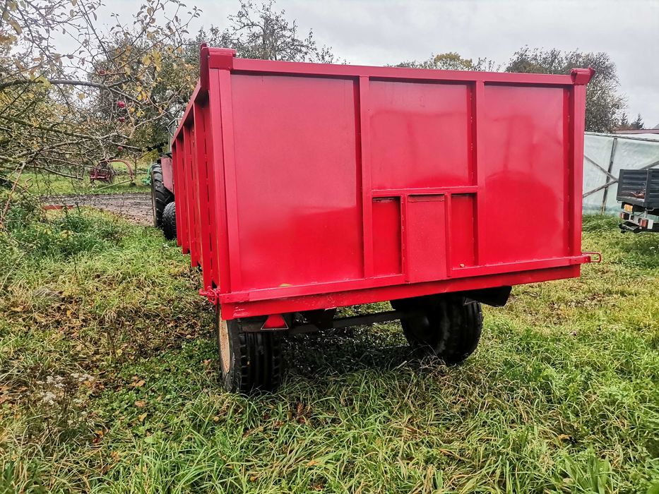 Przyczepa wywrotka 1 osiowa