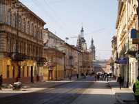 Історичний центр міста, вулиця Личаківська (початок), Оперний театр.