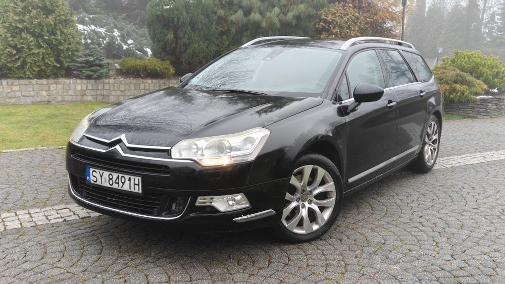 Citroen C5 2.7Hdi 204KM  Masaże Navi Elektryka 2008r
