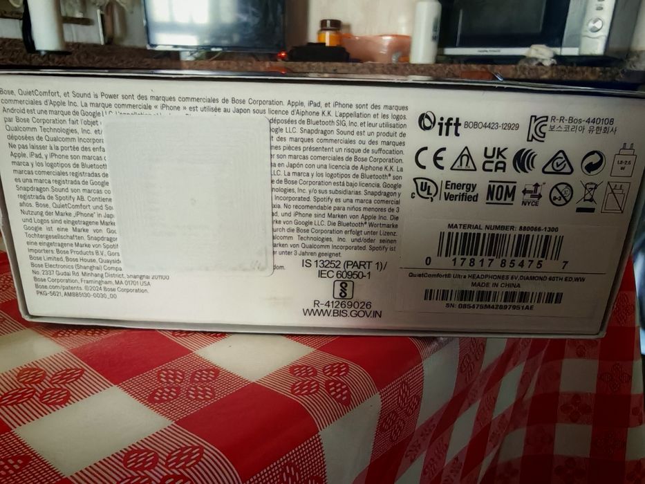 Bose Headphones QuietComfort Ultra Novo