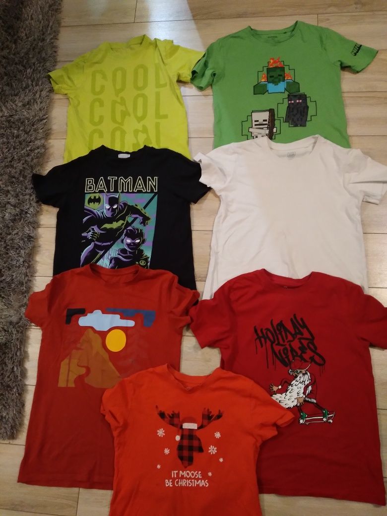Bluzki - t shirty 146 chłopięce