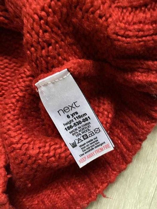 Новорічний світер 6 років для дівчинки