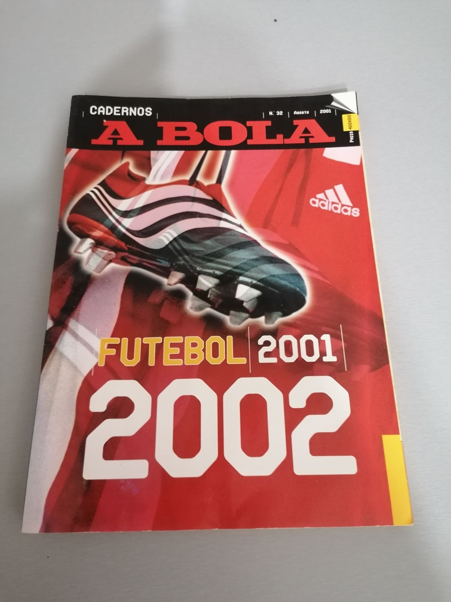 Livro futebol 2001/2002