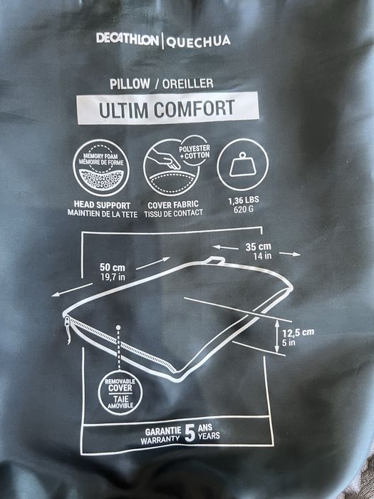 Almofada de campismo ultim confort