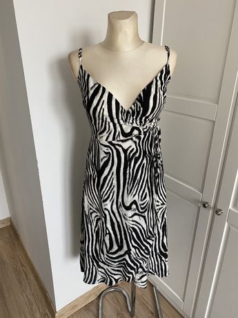Sukienka zebra nowa