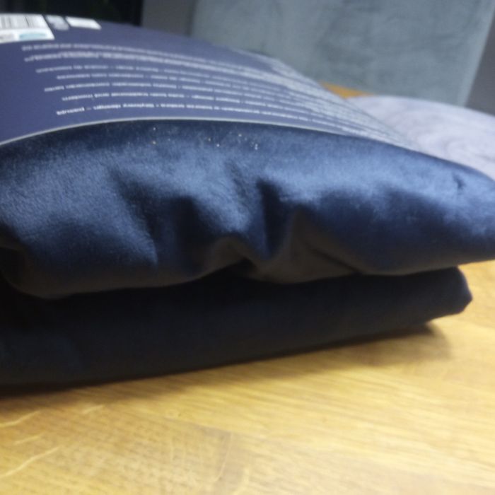 Zasłony granatowe, komplet, zestaw,2 sztuk, granat,aksamitne, aksamit,