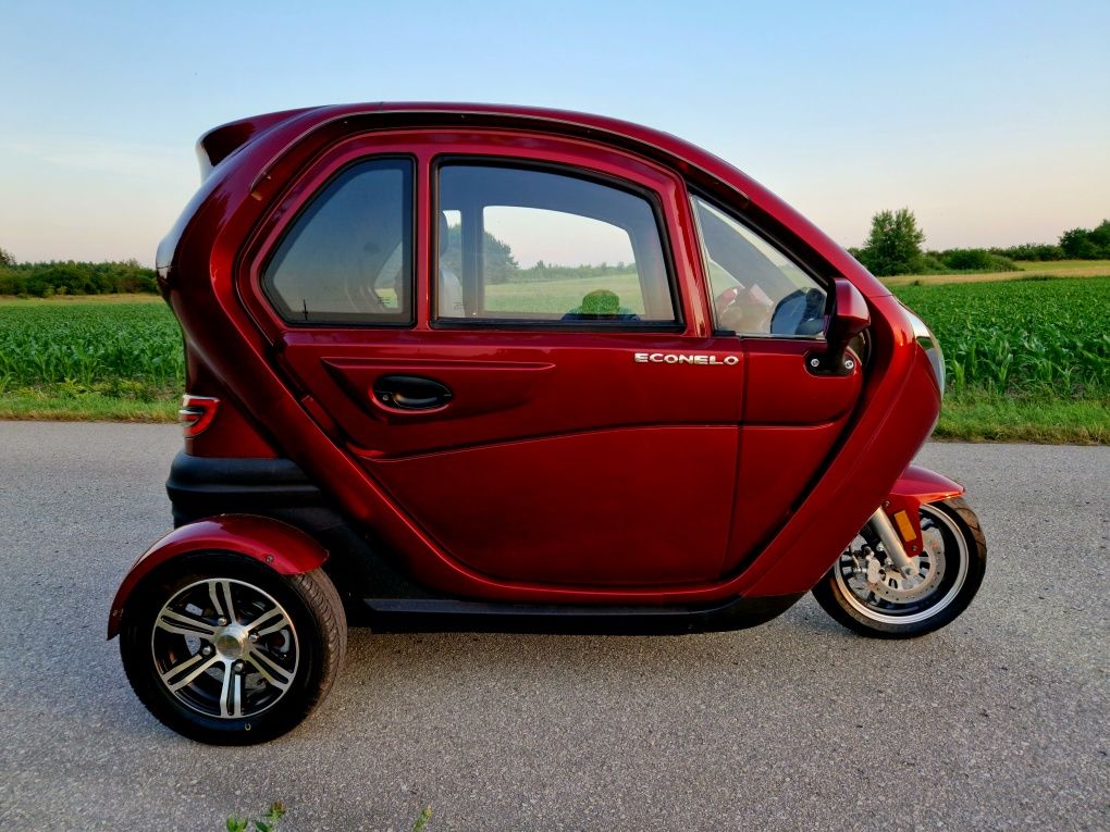 Econelo F1 skuter elektryczny bez prawa jazdy (microcar, aixam)