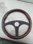 Kierownica Drewniana Raid Ciemne Drewno Rarytas Bmw e30 Mercedes W124