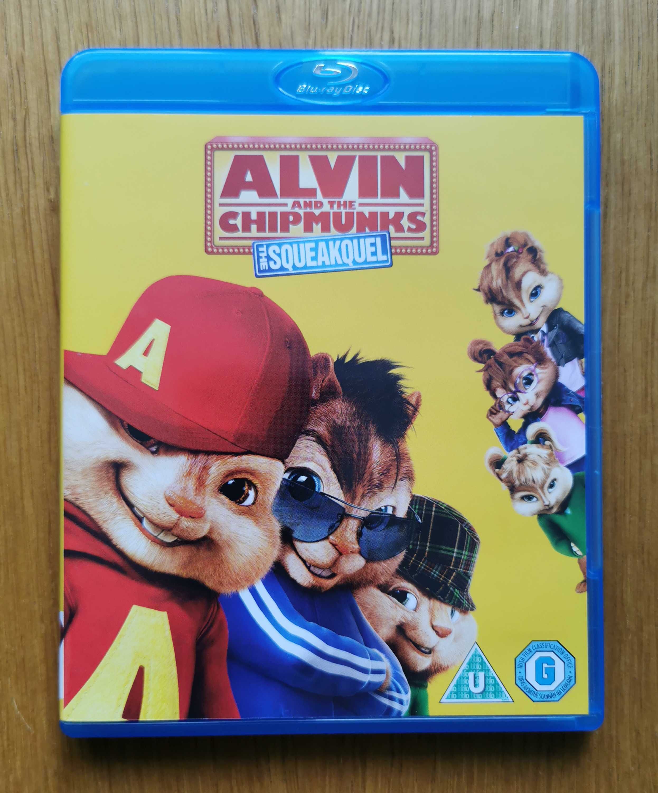 Alvin and the Chipmunks 1-3 (Alvin I Wiewiórki 1-3) 3x Blu-ray +3x DVD