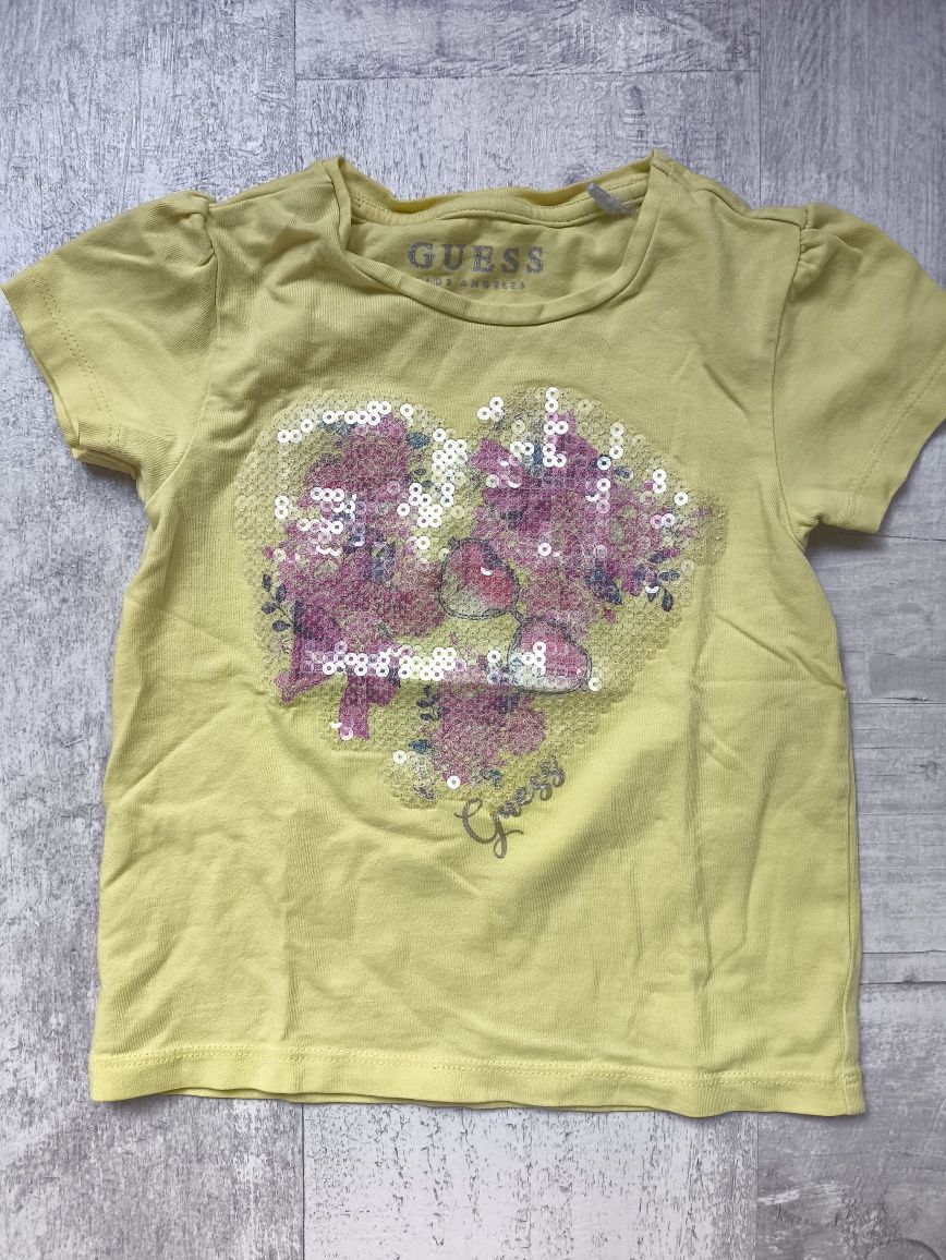 Bluzka Guess t-shirt z krótkim rękawem 98