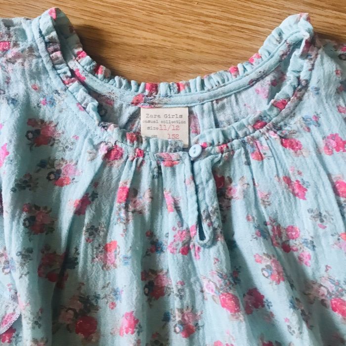 Túnicas flores da Lanidor e Zara