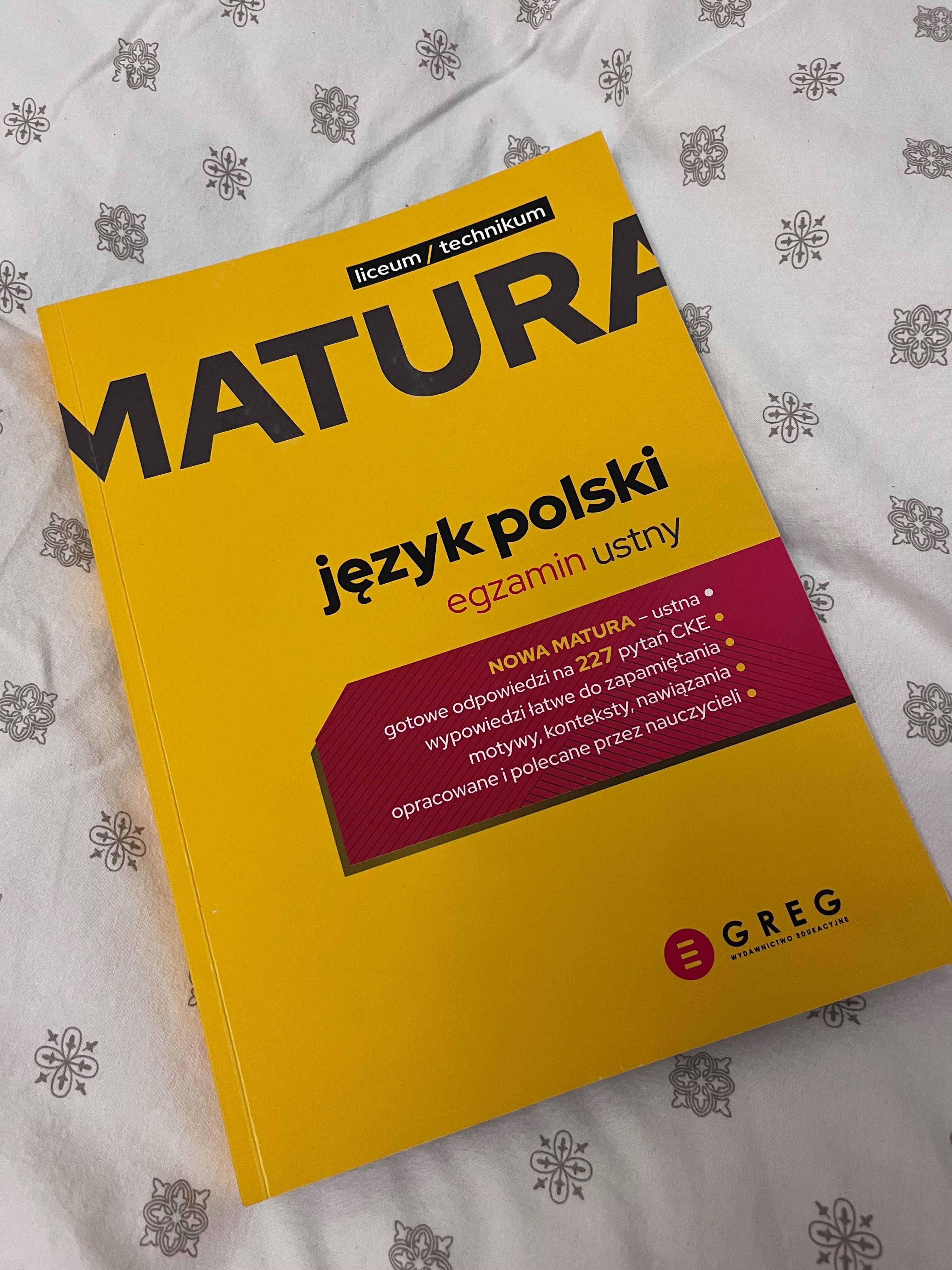 Matura język polski GREG