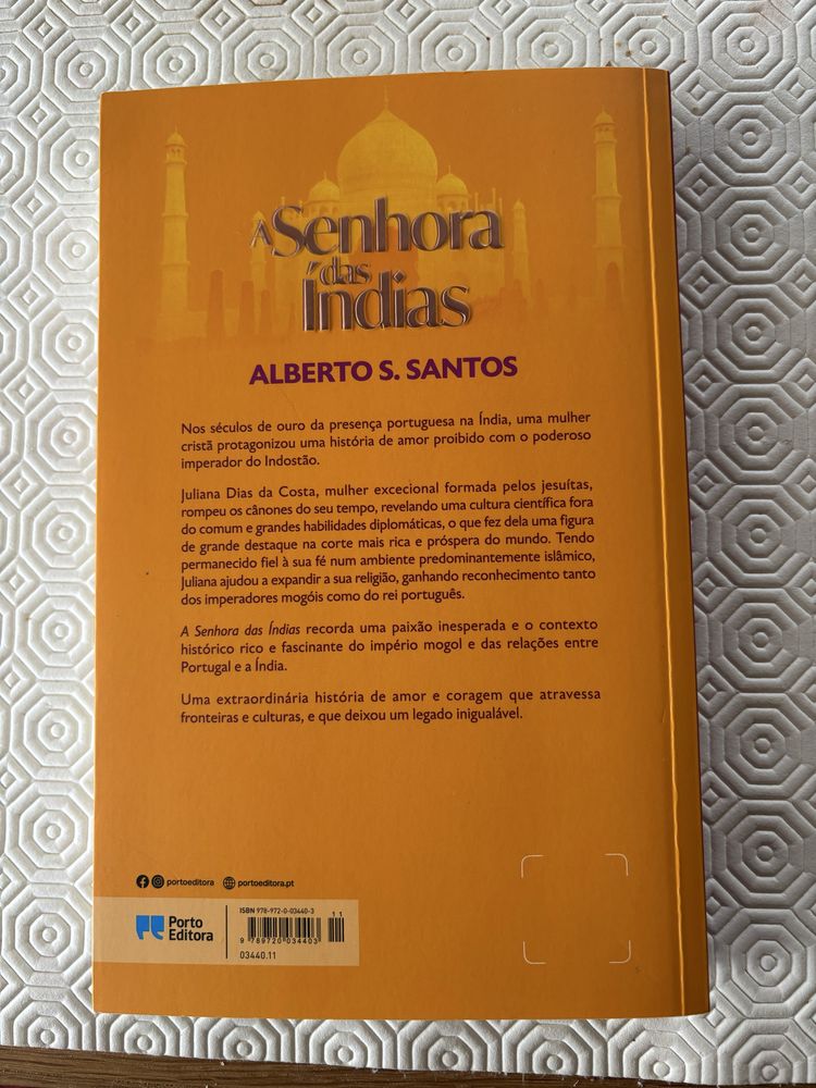 Livro Alberto S Santos - A Senhora das Índias