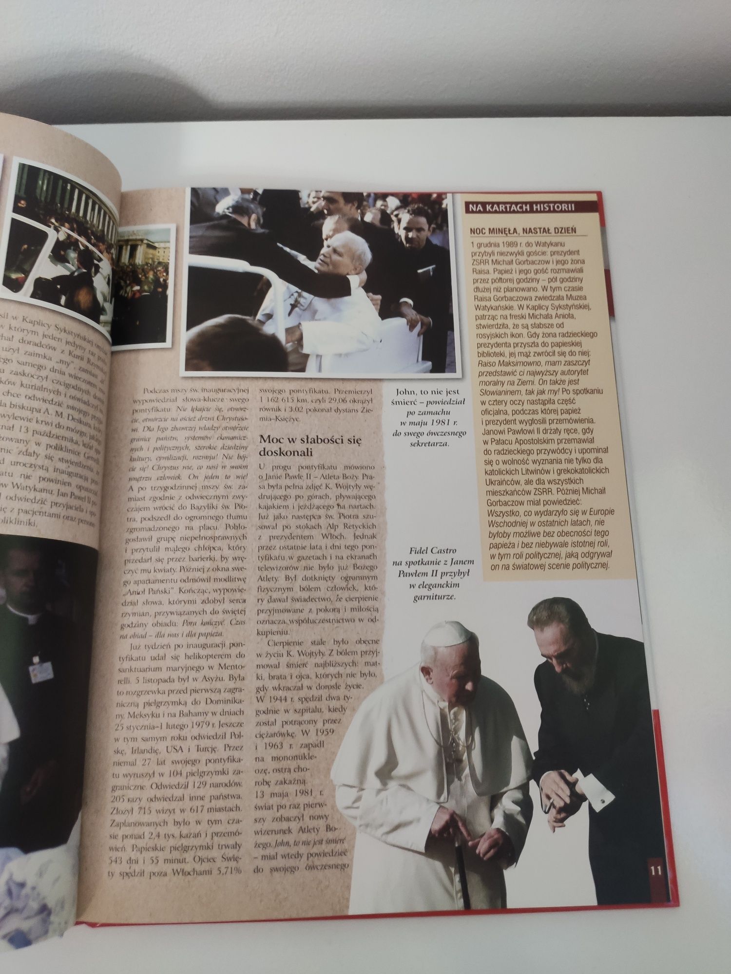 Wielcy Polacy Papież Jan Paweł II książka w twardej oprawie