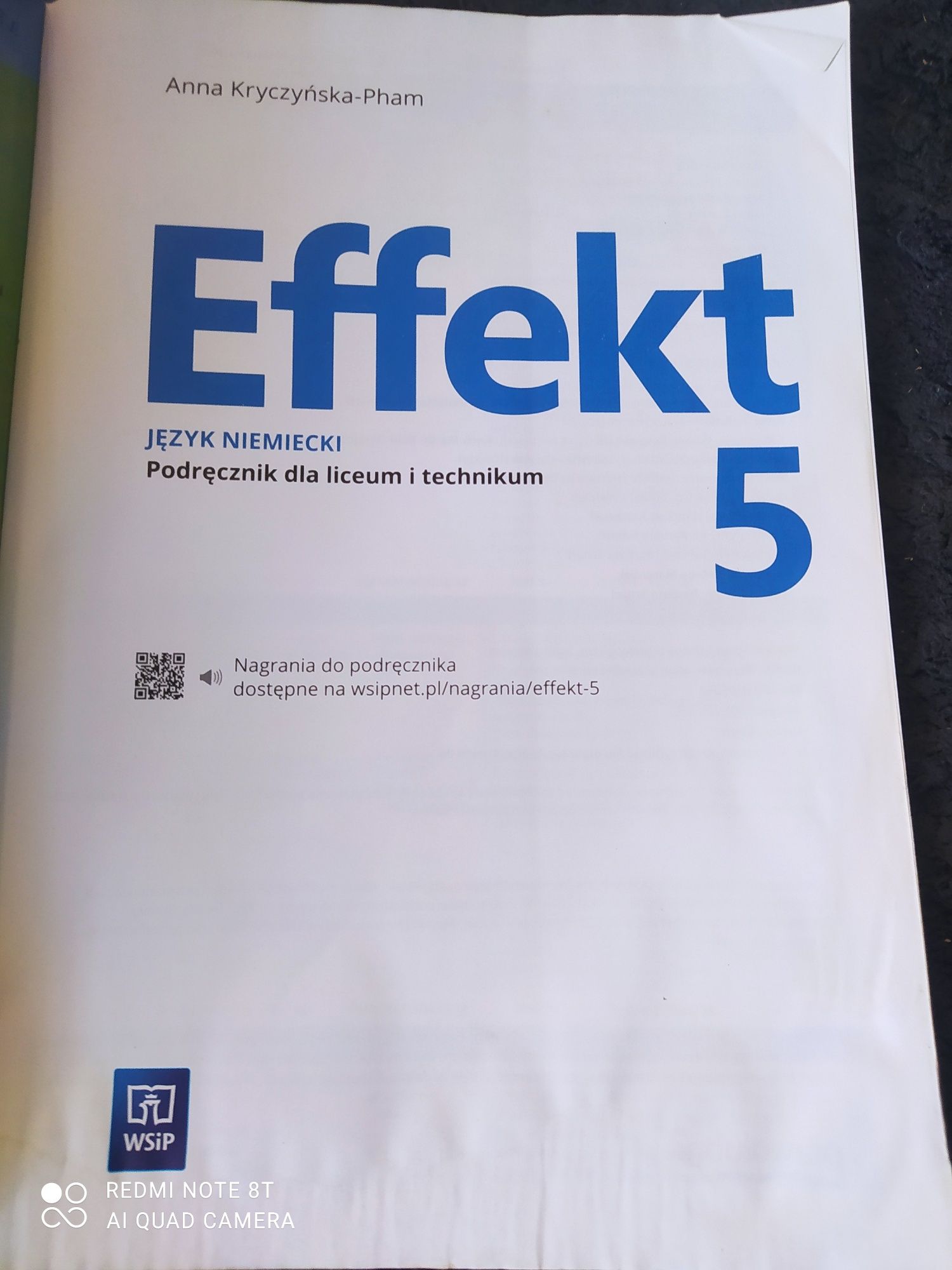 J. Niemiecki podręcznik Effekt