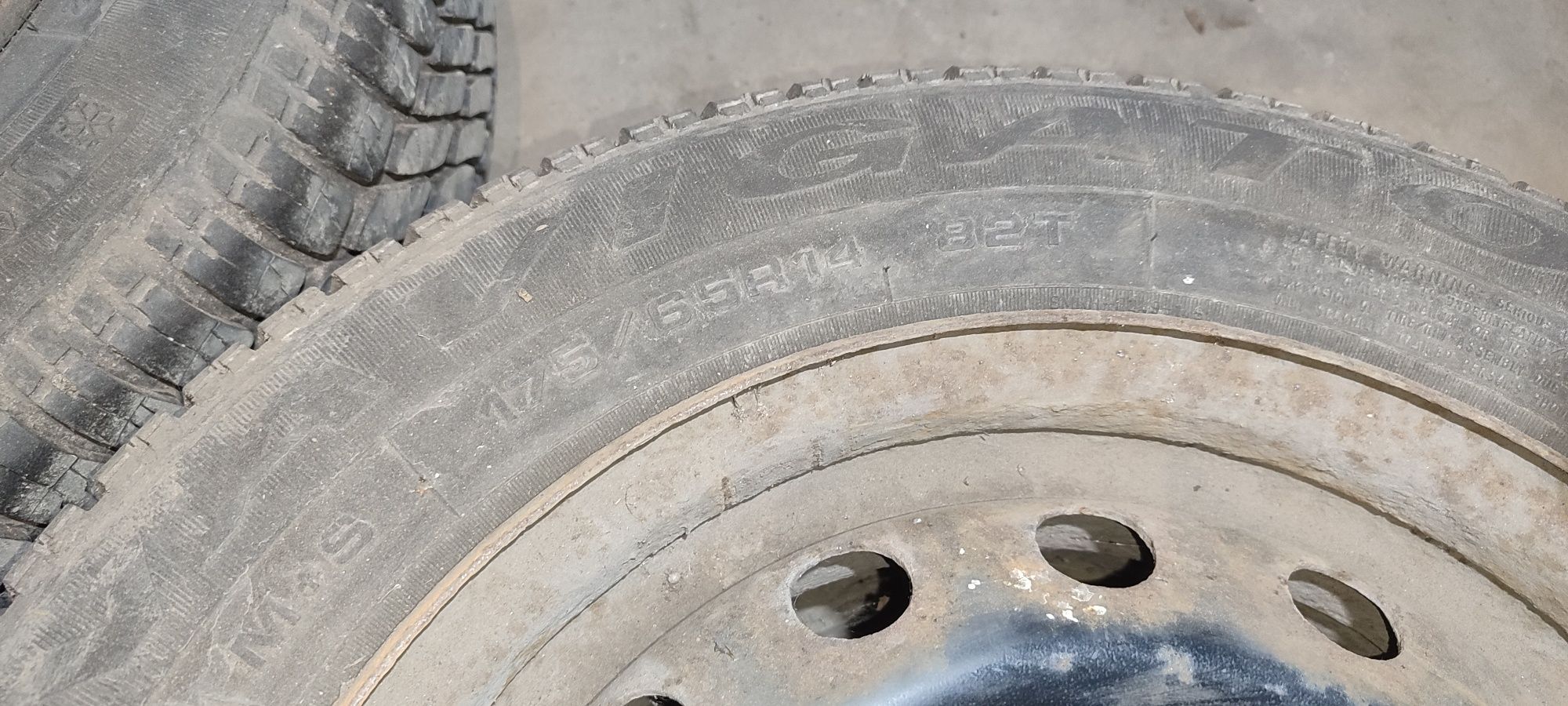 Peugeot Citroen C3 C2 felgi stalowe 14 4x108 opona wielosezon