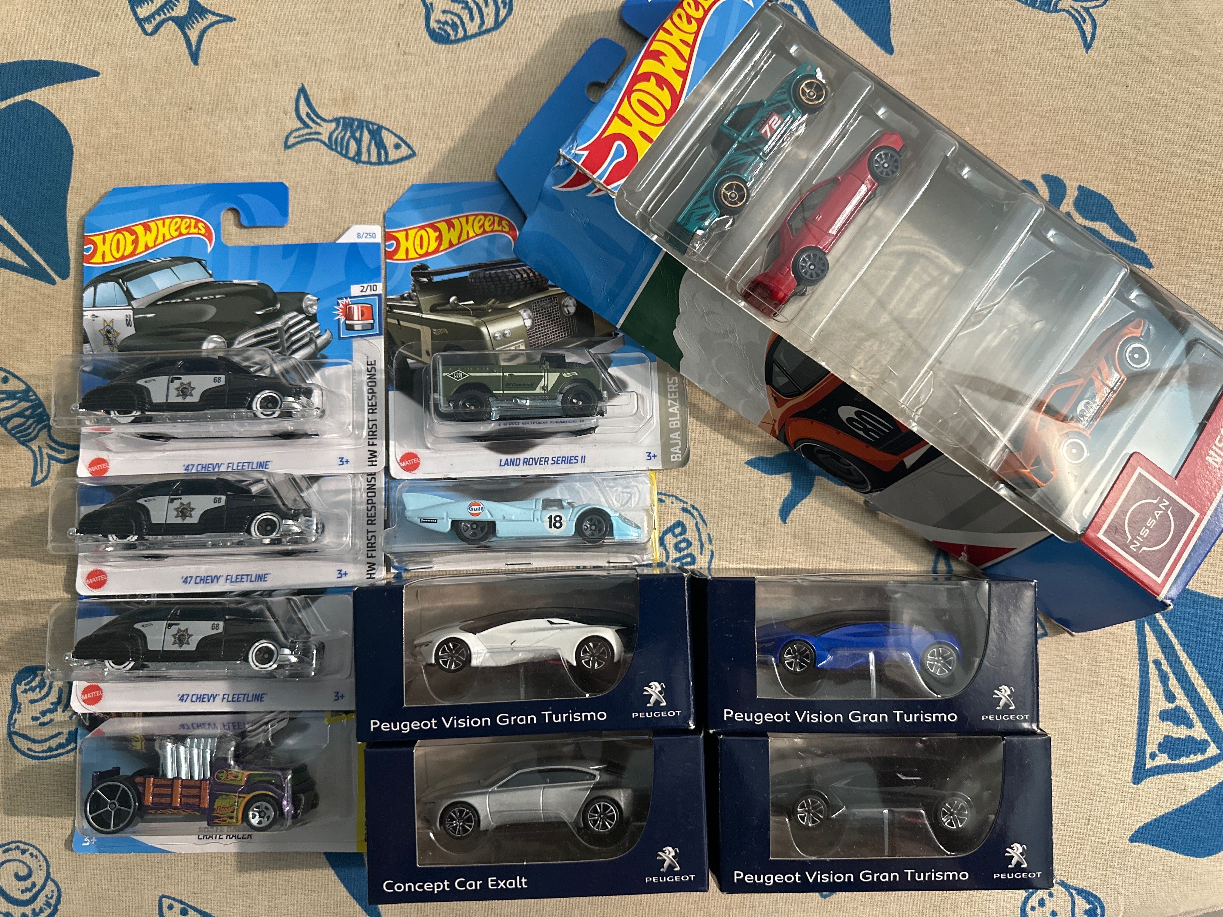 Hotwheels NOVOS desde 1€