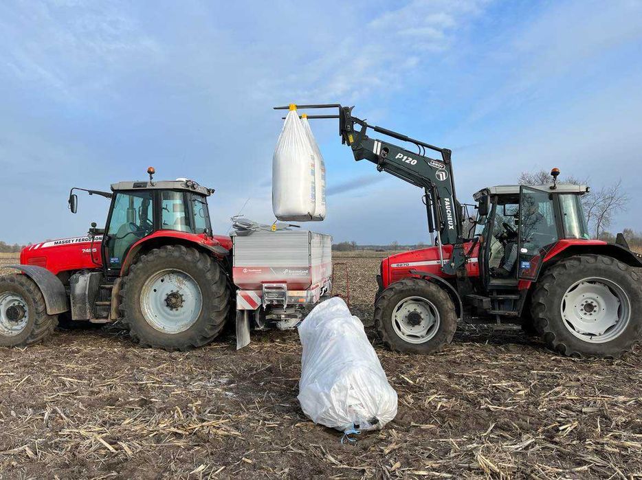 Usługi Rolnicze, Koszenie zbóż, kukurydzy, rozrzucanie obornika, wapna