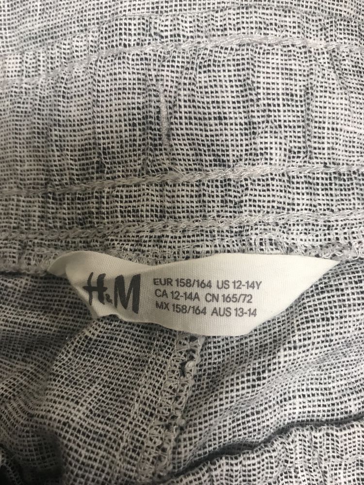 Стильные шорты на мальчика H&M  12-14 лет, 158-164