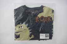 T-shirt H&M 110/116 Granatowy Dinozaury