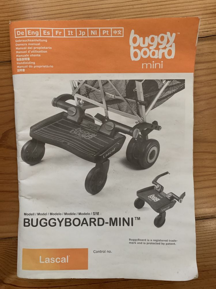 Buggy Board - transporte de 2.ª criança